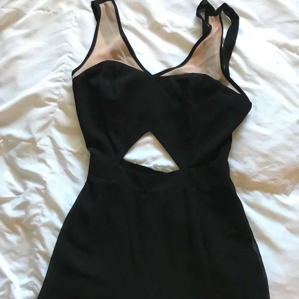 All black jumpsuit